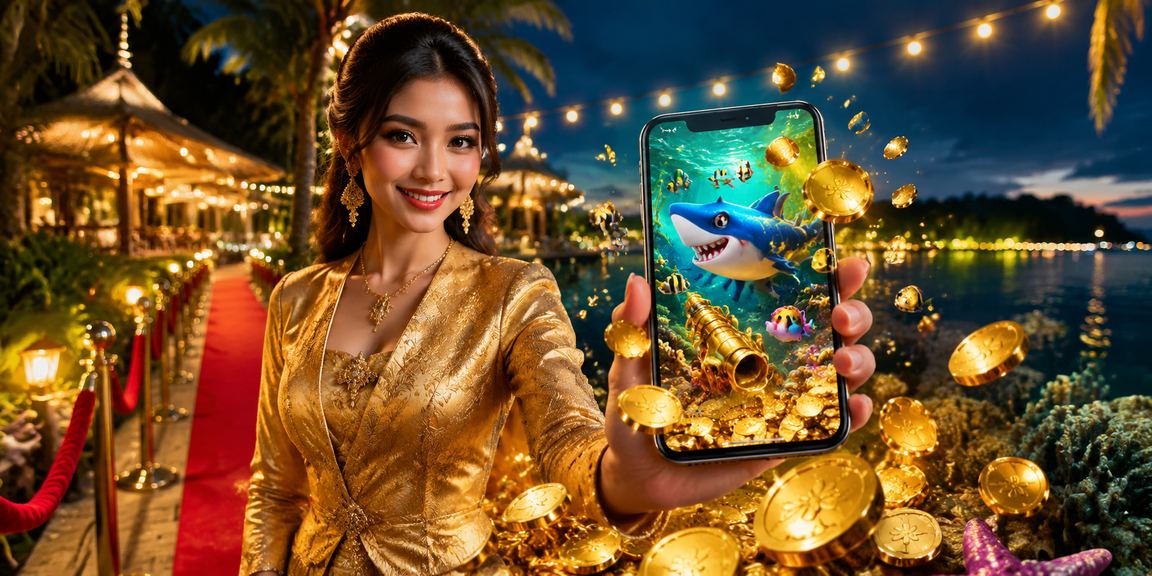 Pengguna merah44 Malaysia bermain permainan memancing di peranti Android dengan tetapan keselamatan yang betul